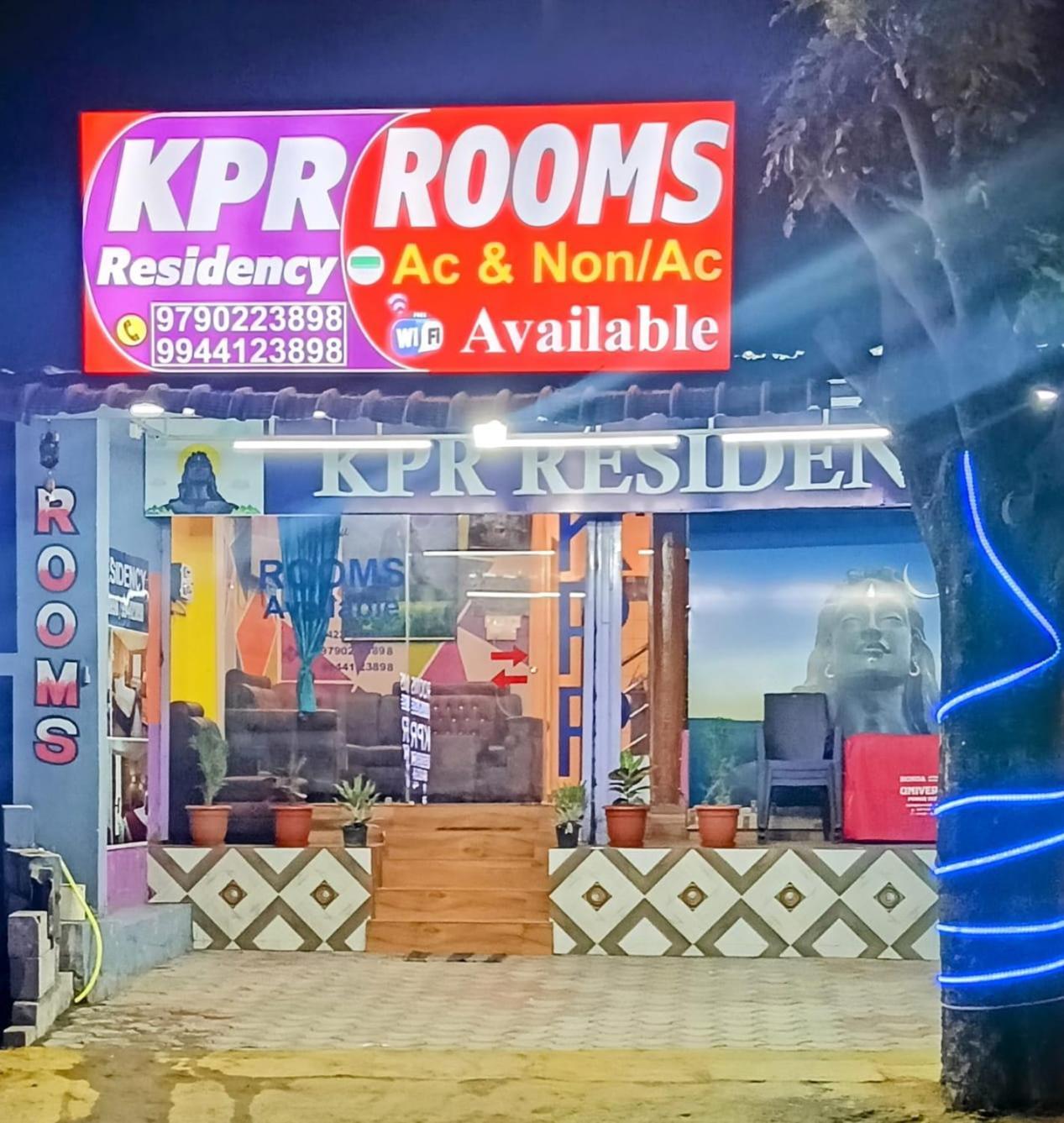 מלון Alāndurai Kpr Residency Near Isha - Adiyogi מראה חיצוני תמונה